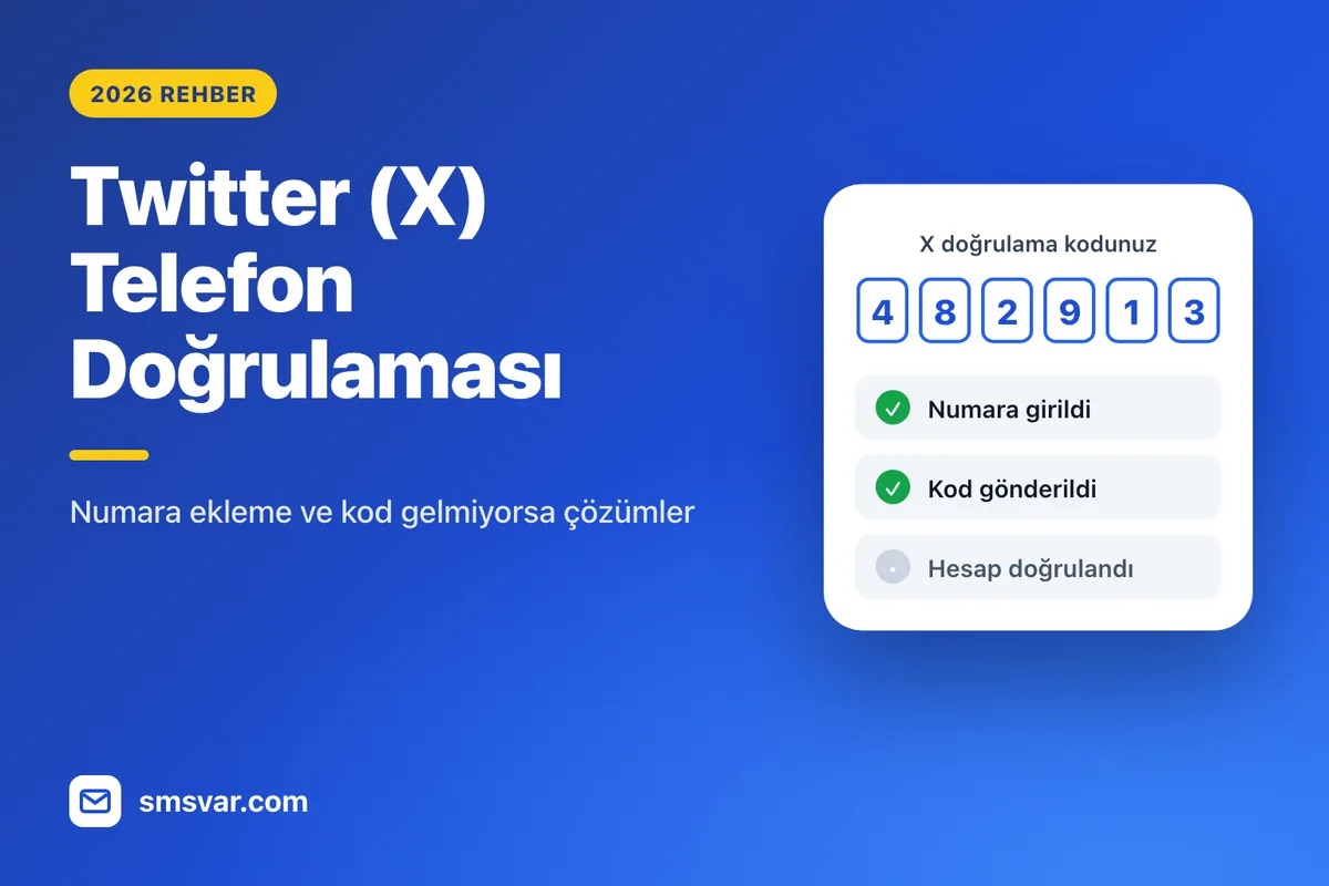 Twitter (X) Telefon Doğrulaması Nasıl Yapılır?