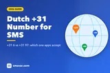 Netherlands Virtual Number (+31) for SMS Verification