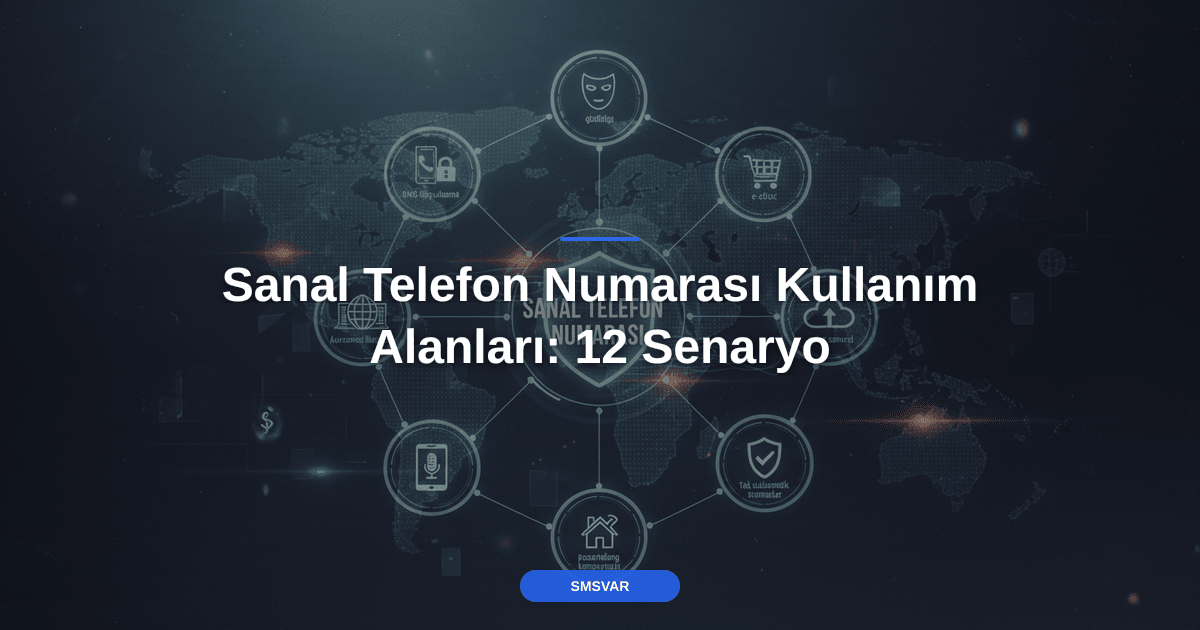 Sanal Telefon Numarası Kullanım Alanları: 12 Senaryo